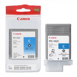 CANON PFI-102C CARTUCCIA INK JET CIANO ORIGINALE