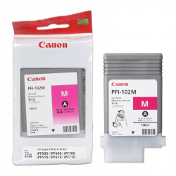 CANON PFI-102M CARTUCCIA INK JET MAGENTA ORIGINALE