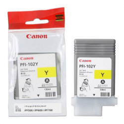 CANON PFI-102Y CARTUCCIA INK JET GIALLO ORIGINALE