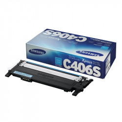 SAMSUNG 406 CLT-C406S TONER CIANO ORIGINALE 1K