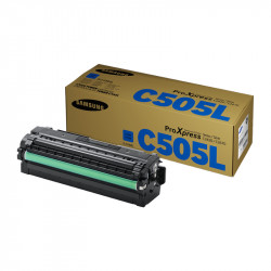 SAMSUNG 505 CLT-C505L TONER CIANO ORIGINALE 3,5K