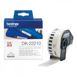 BROTHER DK-22210 NASTRO ETICHETTE ADESIVE 29mm