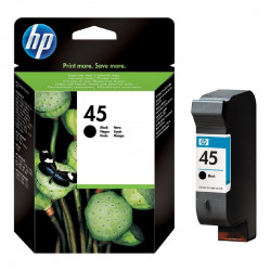 HP 45 CARTUCCIA INK JET NERO ORIGINALE