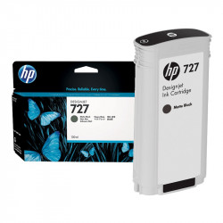 HP 727 DESIGNJET CART. INK NERO MATTE ORIG. 130ml