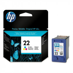 HP 22 CARTUCCIA INK JET TRICROMIA ORIGINALE
