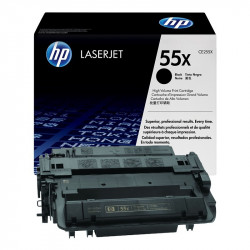 HP LASERJET 55X TONER NERO HC ORIGINALE 12,5K