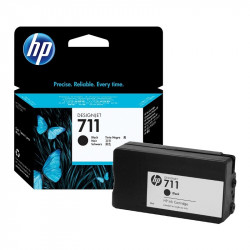 HP 711 DESIGNJET CART. INKJET NERO ORIGINALE 80ml