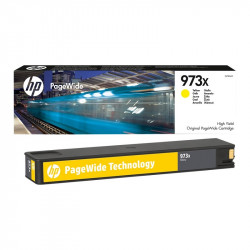 HP 973X PAGEWIDE CARTUCCIA INKJET GIALLO HC ORIG.