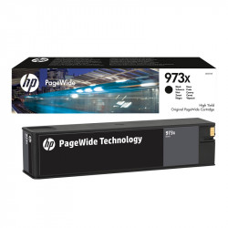 HP 973X PAGEWIDE CARTUCCIA INKJET NERO HC ORIG.