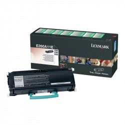 LEXMARK E260A11E TONER RETURN NERO ORIGINALE 3,5K