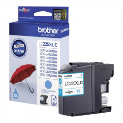 BROTHER LC225XLC CARTUCCIA INK JET XL CIANO ORIG.