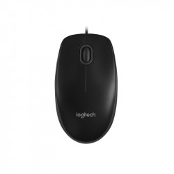 LOGITECH B100 MOUSE OTTICO CABLATO USB NERO