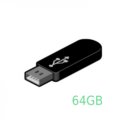 FLASH PEN DRIVE USB 2.0 DA 64GB