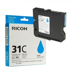 RICOH GC-31C CARTUCCIA INK JET CIANO ORIGINALE