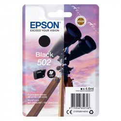 EPSON 502 BINOCOLO CARTUCCIA INK JET NERO ORIG.