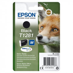 EPSON T1281 VOLPE CARTUCCIA INK JET NERO ORIGINALE