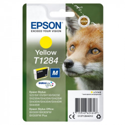 EPSON T1284 VOLPE CARTUCCIA INK JET GIALLO ORIG.