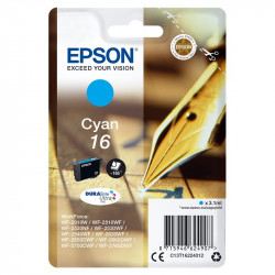 EPSON 16 PENNA CARTUCCIA INK JET CIANO ORIGINALE