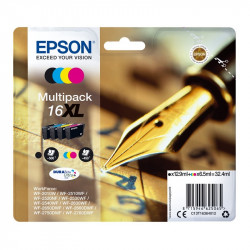 EPSON 16XL PENNA MULTIPACK BK/C/M/Y XL ORIGINALE