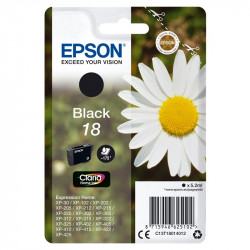 EPSON 18 MARGHERITA CART. INK JET NERO ORIGINALE