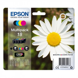 EPSON 18 MARGHERITA MULTIPACK BK/C/M/Y ORIGINALE