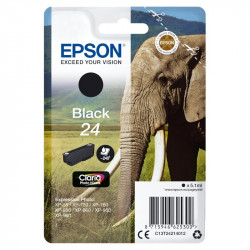 EPSON 24 ELEFANTE CART. INKJET NERO ORIGINALE