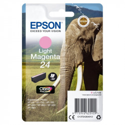 EPSON 24 ELEFANTE CART. INKJET MAGENTA LIGHT ORIG.