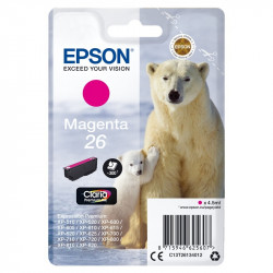 EPSON 26 ORSO POLARE CART. INK JET MAGENTA ORIG.