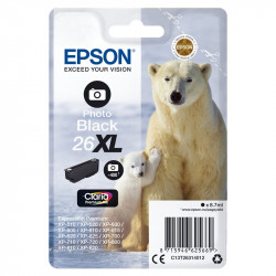 EPSON 26XL ORSO POLARE CART. INK NERO PHOTO XL OR.