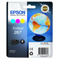 EPSON 267 MAPPAMONDO CARTUCCIA INK JET COLORE OR.