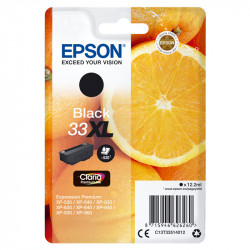 EPSON 33XL ARANCIA CARTUCCIA INK JET NERO XL ORIG.