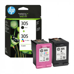 HP 305 COMBO PACK (NERO+TRICROMIA) ORIGINALE