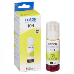 EPSON 104 FLACONE INCHIOSTRO ECOTANK GIALLO ORIG.