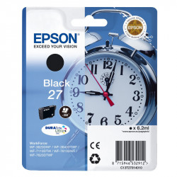 EPSON 27 SVEGLIA CARTUCCIA INK JET NERO ORIGINALE