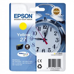 EPSON 27 SVEGLIA CARTUCCIA INK JET GIALLO ORIG.