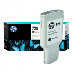 HP 728 DESIGNJET CART. INK NERO MATTE ORIG. 300ml