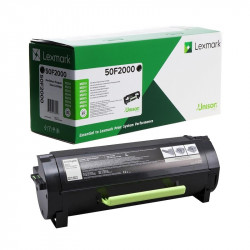 LEXMARK 502 TONER RETURN NERO ORIGINALE 1,5K