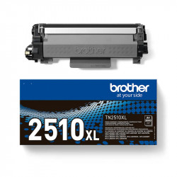 BROTHER TN-2510XL TONER NERO H.C. ORIGINALE 3K